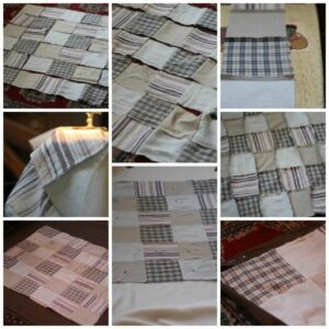 A Simple Homemade Lap Quilt Image